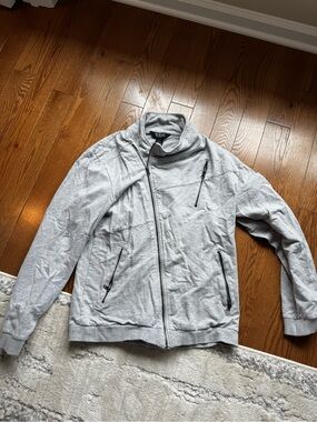 MG Black Zip Up Sweatshirt